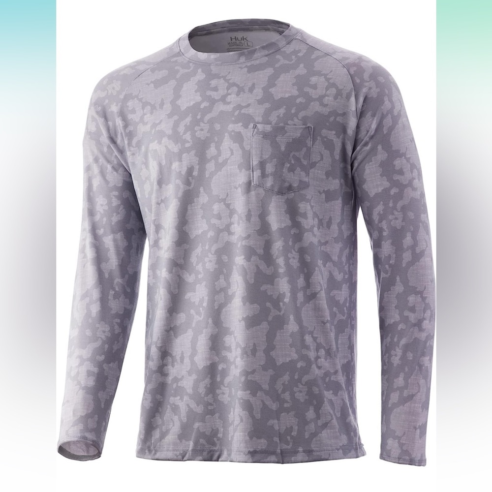 Huk camo long sleeve shirt for men